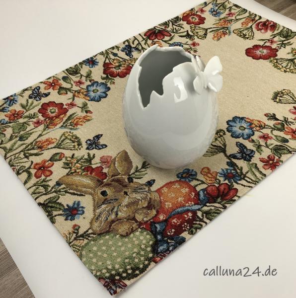 Platzset Ostern 2er SET 35 x 50cm Gobelin Tischset Tischdecke Landhaus
